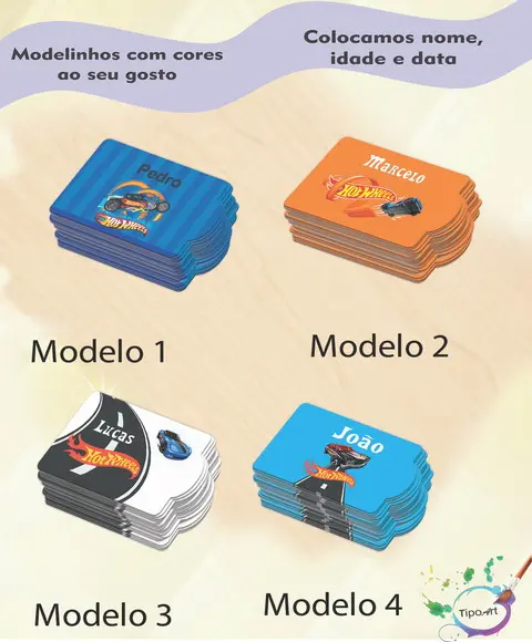 Tag Especial(sem Cordão)-hot Whells