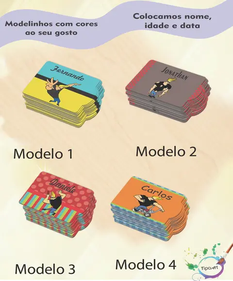 Tag Especial(sem Cordão)-johnny Bravo