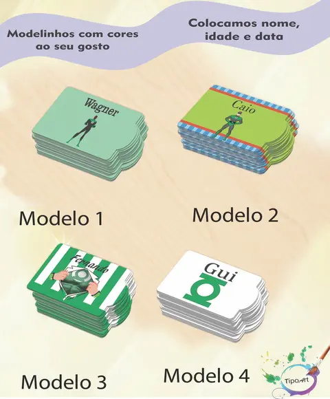 Tag Especial(sem Cordão)-lanterna Verde