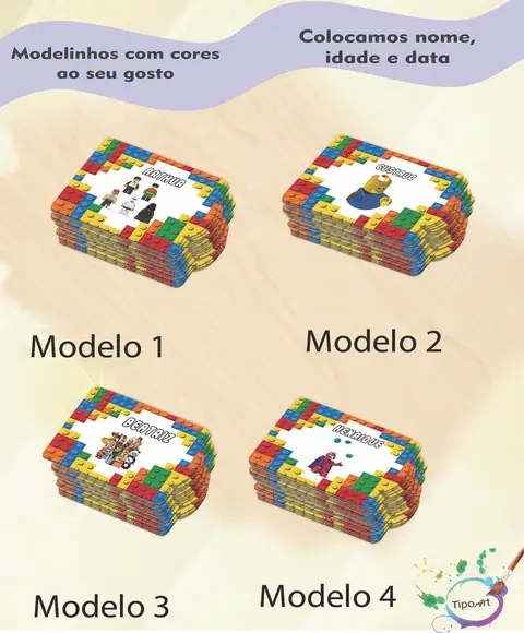 Tag Especial(sem Cordão)-lego