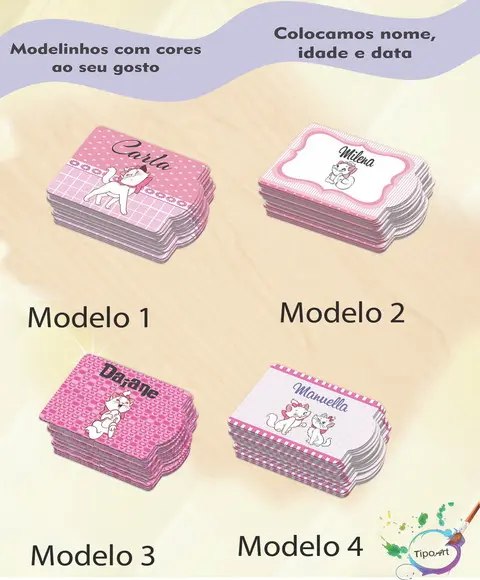 Tag Especial(sem Cordão)-marie