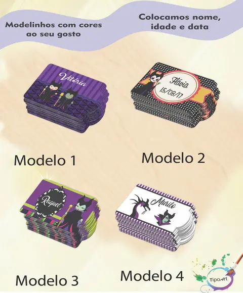 Tag Especial(sem Cordão)-malevola