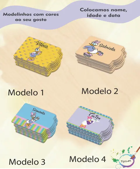 Tag Especial(sem Cordão)-margarida