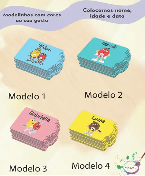 Tag Especial(sem Cordão)-m&m