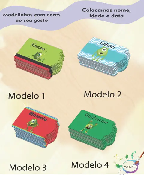Tag Especial(sem Cordão)-mike Wazowski