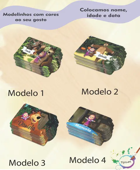 Tag Especial(sem Cordão)-masha