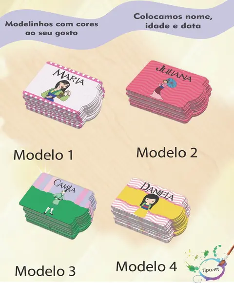 Tag Especial(sem Cordão)-mulan