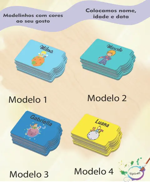 Tag Especial(sem Cordão)-pequeno Príncipe