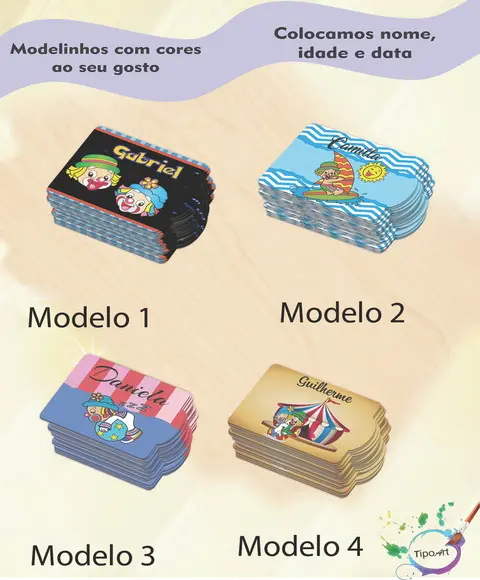 Tag Especial(sem Cordão)-patatí Patatá