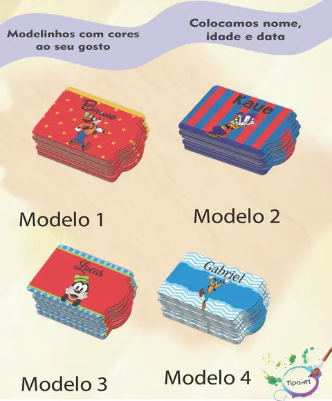 Tag Especial(sem Cordão)-pateta