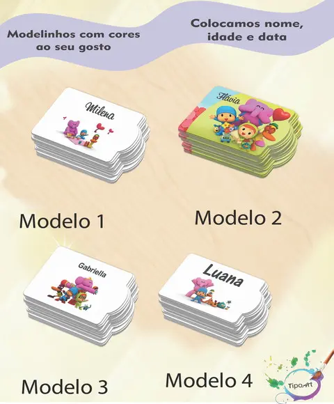 Tag Especial(sem Cordão)-pocoyo