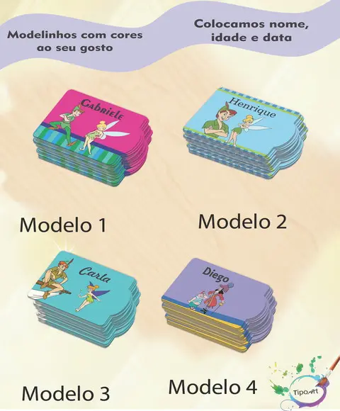 Tag Especial(sem Cordão)-peter Pan