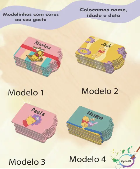 Tag Especial(sem Cordão)-pooh