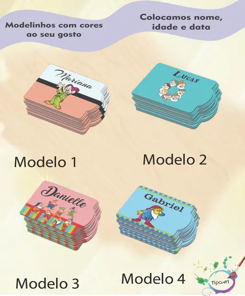 Tag Especial(sem Cordão)-sete Anões