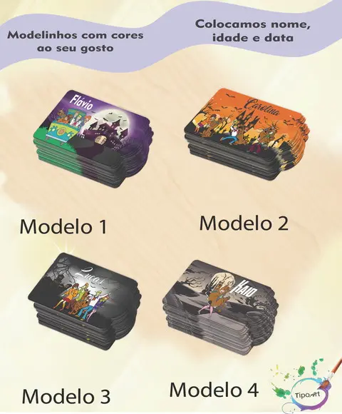 Tag Especial(sem Cordão)-scooby Doo