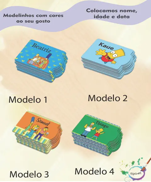 Tag Especial(sem Cordão)-simpson