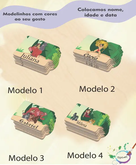 Tag Especial(sem Cordão)-tarzan