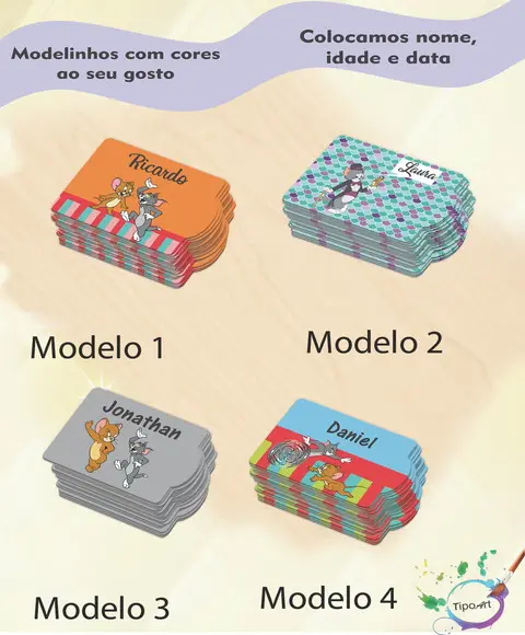 Tag Especial(sem Cordão)-tom e Jerry