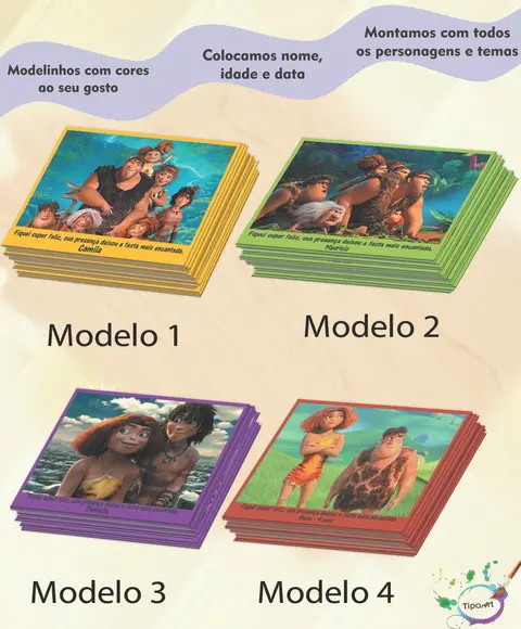 Tag Frente -os Croods 7x5
