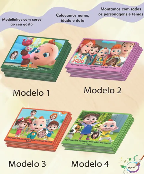Tag Frente -super Jojo 7x5