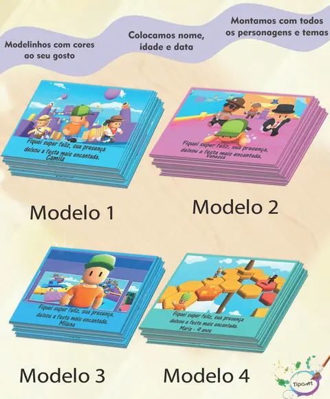 Tag Frente 7x5-stumble Guys