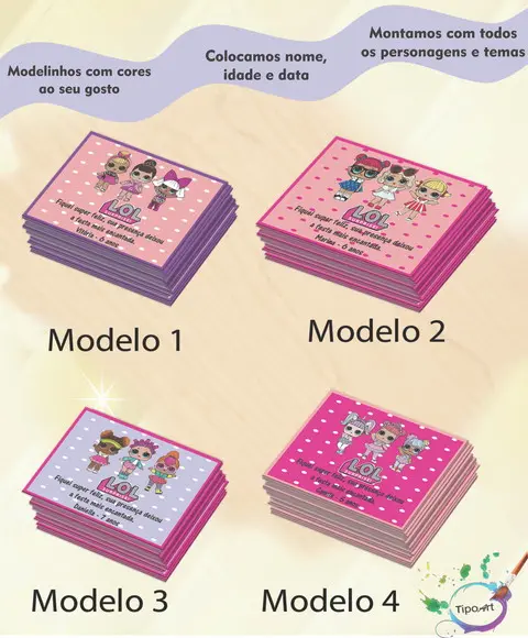 Tag Frente 7x5-lol Surprise