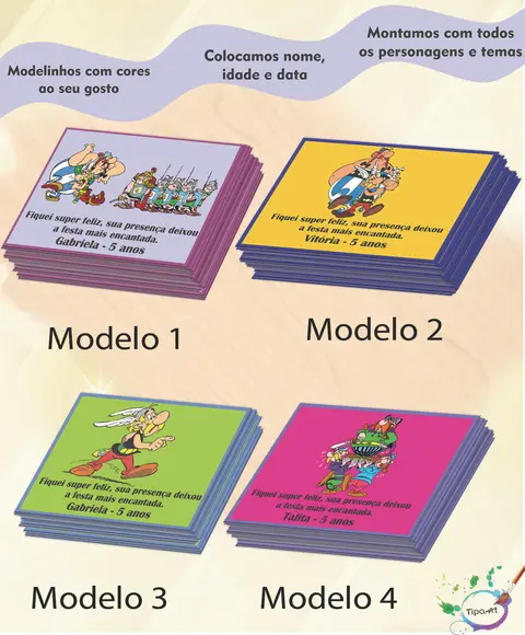 Tag Frente Asterix-7x5