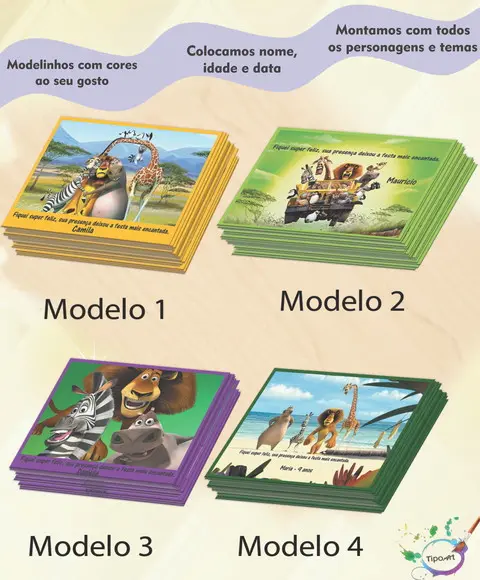 Tag Frente Madagascar 7x5