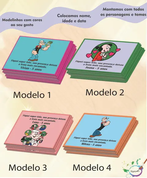 Tag Frente Popai- 7x5