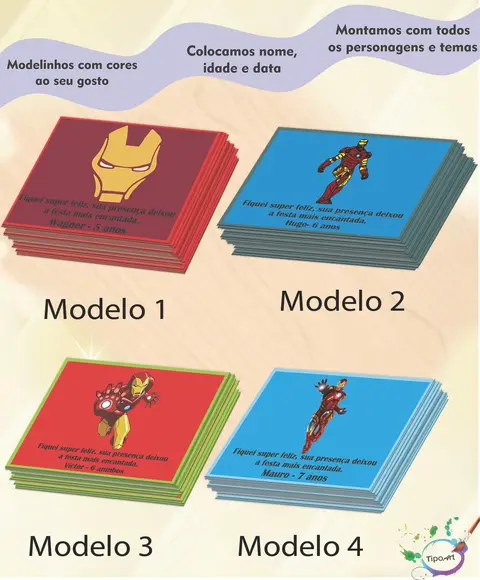 Tag Frente-homem de Ferro-7x5