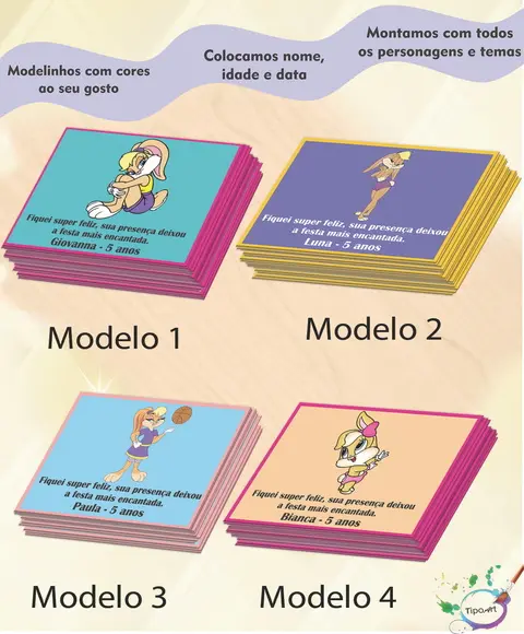 Tag Frente-lola 7x5