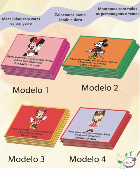 Tag Frente-minnie-7x5