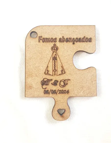 Tag mdf 3mm-corte e Gravação a Laser