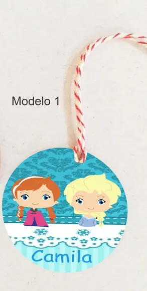 Tag Redonda (com Cordão)-frozen