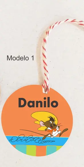 Tag Redonda (com Cordão)-ligeirinho