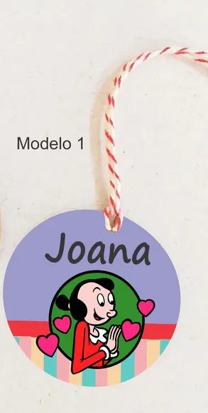 Tag Redonda (com Cordão)-popai
