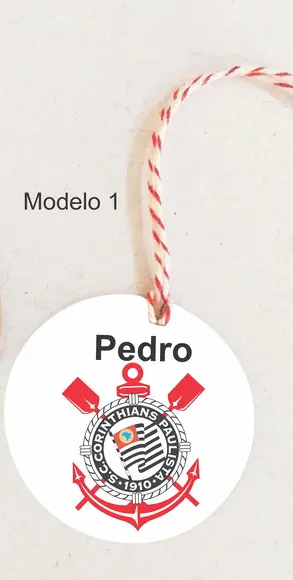 Tag Redonda (com Cordão)-timão