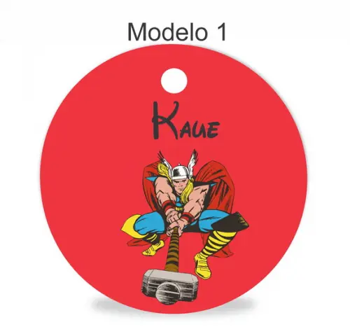 Tag Redonda (sem Cordão)- Thor