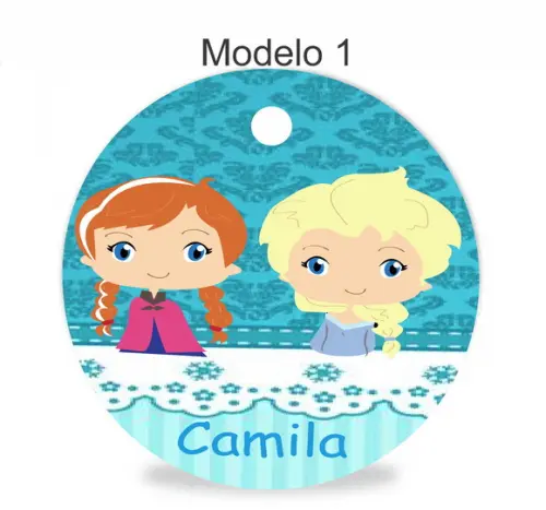 Tag Redonda (sem Cordão)-frozen