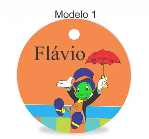 Tag Redonda (sem Cordão)-grilo Falante