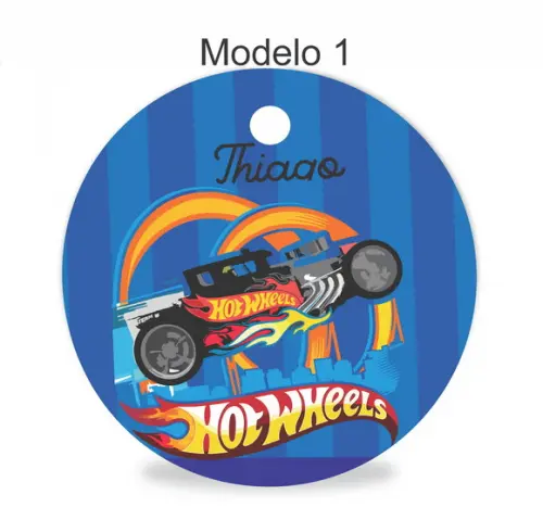 Tag Redonda (sem Cordão)-hot Whells