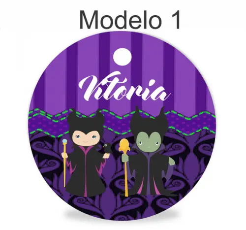 Tag Redonda (sem Cordão)-malevola