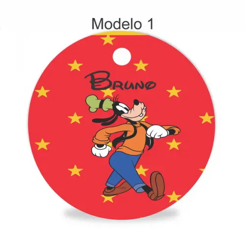 Tag Redonda (sem Cordão)-pateta