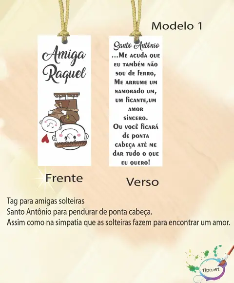 Tag- Santo Antônio,amigas solteiras