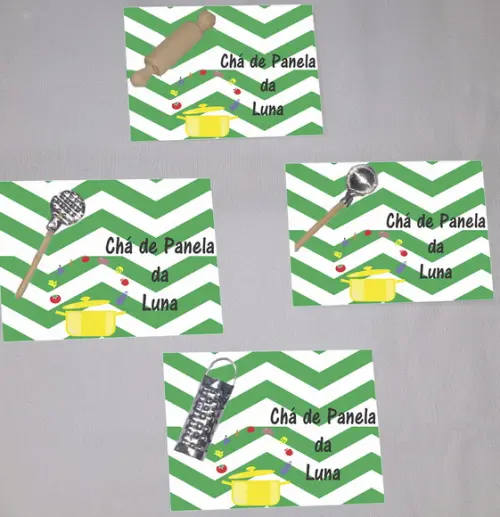 Tag,Chá de cozinha/panela-Mod 3