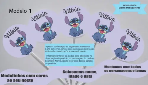 Topper - Lilo/stitch