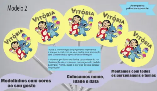 Topper - Lilo/stitch