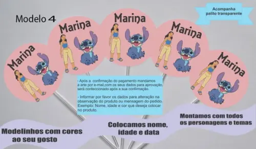 Topper - Lilo/stitch