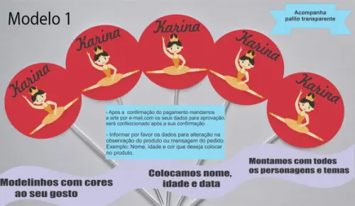 Topper -bailarina