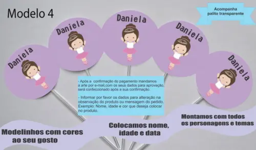Topper -bailarina